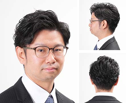 【 ヘアカット 】ビジネスパーマスタイル